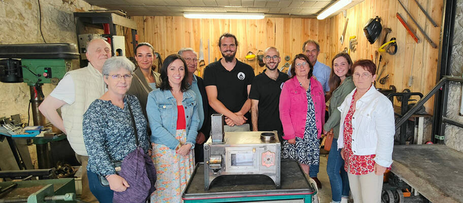 Visite de l'entreprise Tibrazié