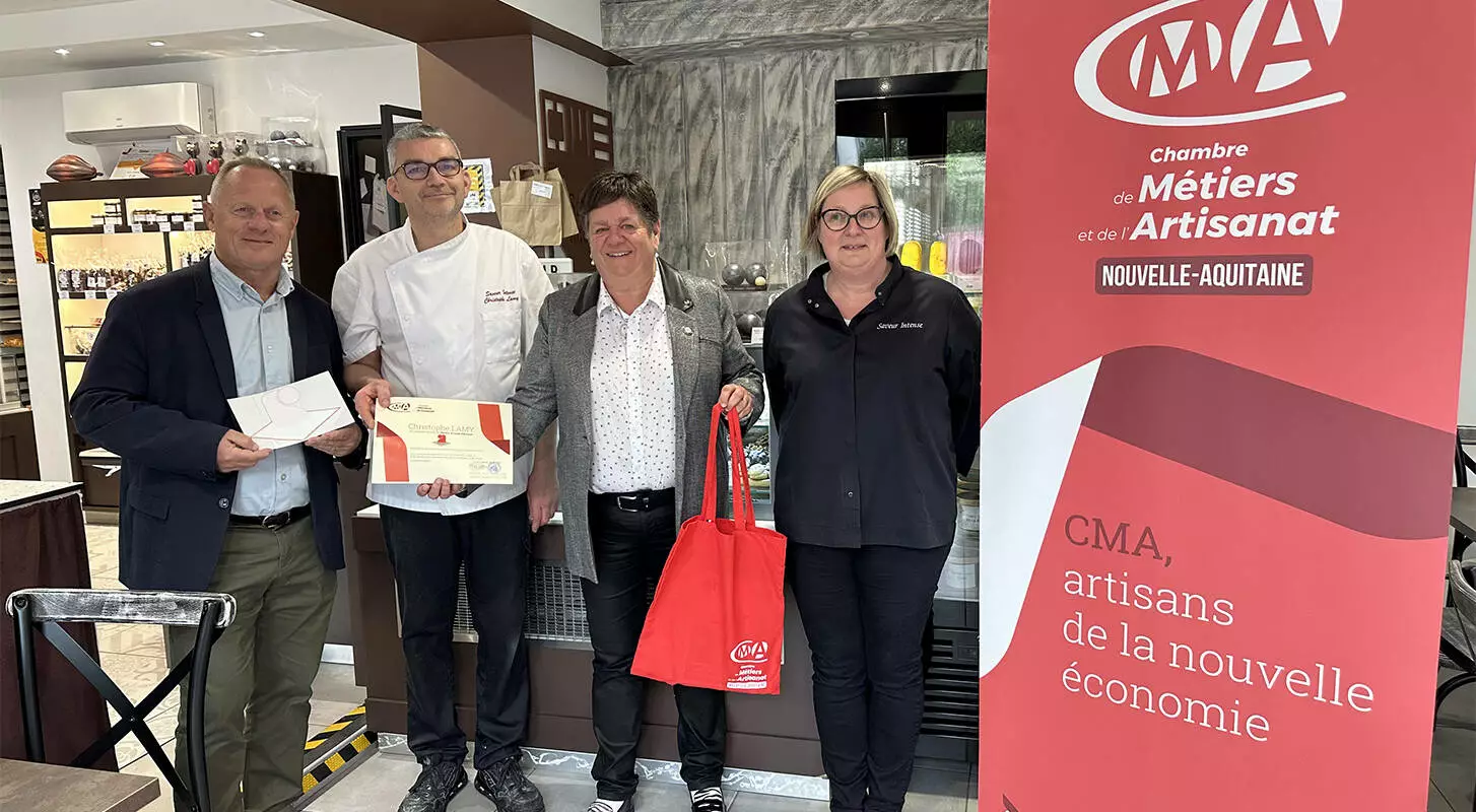 Christophe Lamy maitre artisan pâtissier