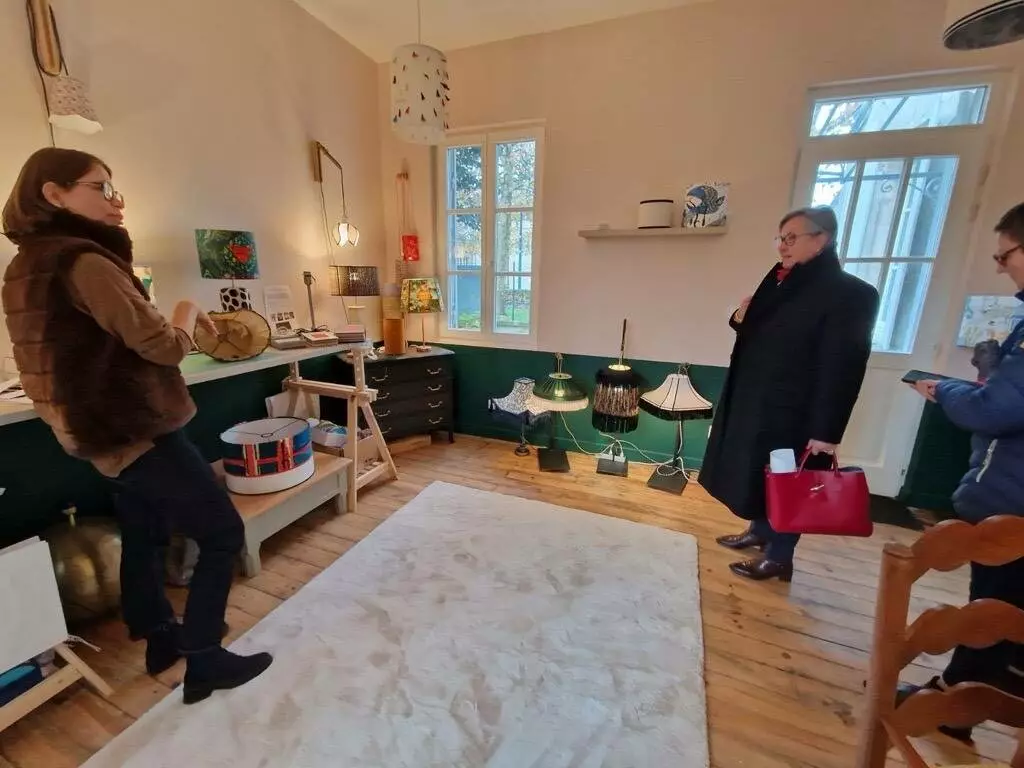 Photo visite SC Bénédicte Clergeau