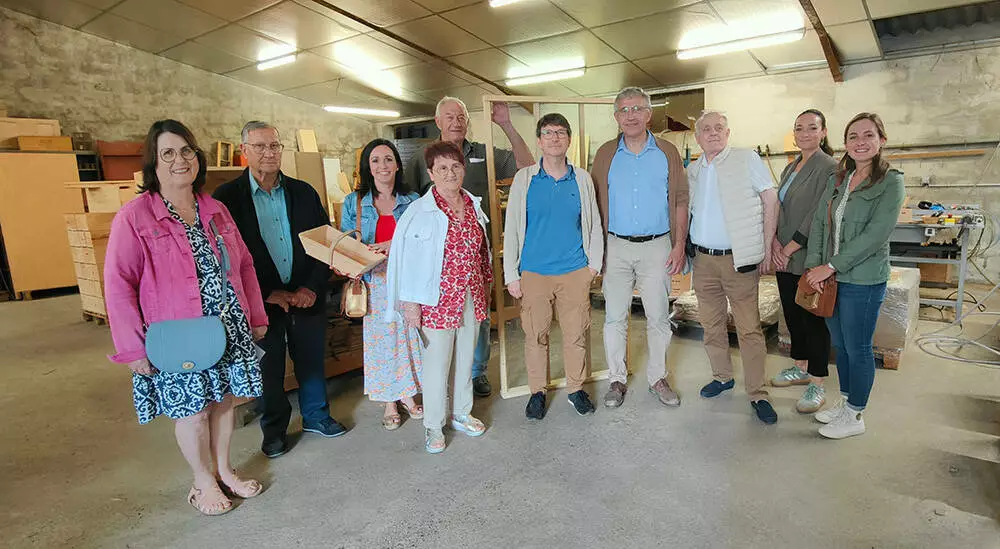 Visite d'APO Bois