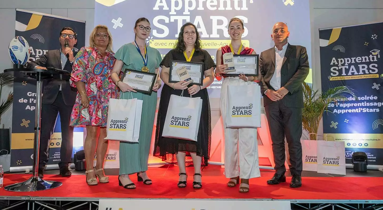 Apprenti'Stars _ Lauréats Olympiades des Métiers 2023