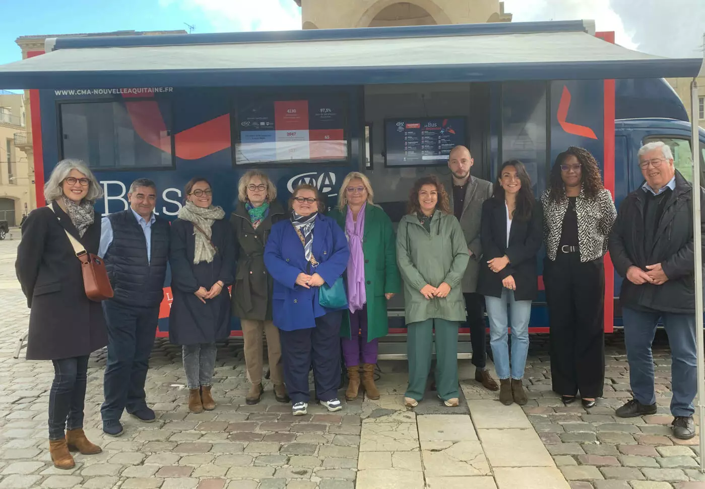 Inauguration tournée du bus 2024