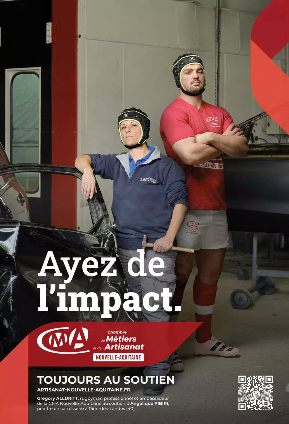CMA "Toujours au Soutien" _ Affiche carrossière
