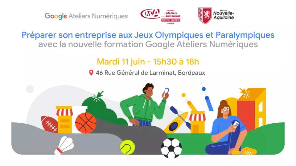 atelier google bordeaux juin 2024